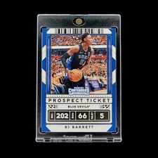 RJ Barrett - NBA Contenders Draft Picks - Prospect Ticket - #12 NY Knicks - Duke