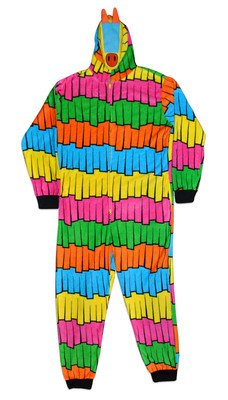 Fortnite Size Large Xl Men S Union Suit Loot Llama One Piece Pajamas Costume New Ebay
