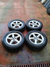 4 CERCHI IN LEGA AUDI Q2 Serie (GAB) 81A601025 (16) 215/60 R16 più pneumatici 