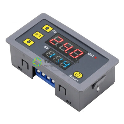 AC110V-220V Digital LED Dual Display Cycle Timing Delay Timer Relay Module