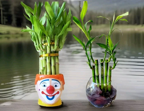 4" 6" 8" Lucky Bamboo Plants - 3 Stalks, Feng Shui, GIFT