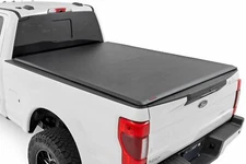 Rough Country Soft Roll Up Bed Cover 6'10" Bed for Ford Super Duty 17-23