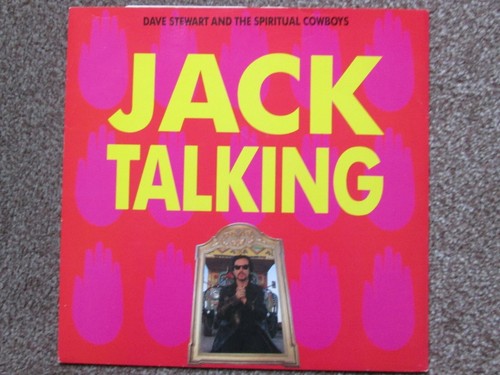 DAVE STEWART AND THE SPIRITUAL COWBOYS - JACK TALKING - RCA Label 1990 Pressing