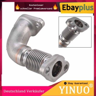 FÜR VW T6 Crafter 2.0 TDI Verbindungsrohr Saugrohr AGR 04L131521BF 04L131521AK