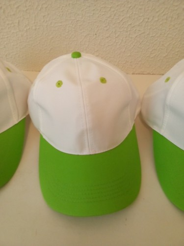 Hit Wear weiß grün 3" Krempe Hüte Baseballkappen 3er Set neu - Bild 16 von 21