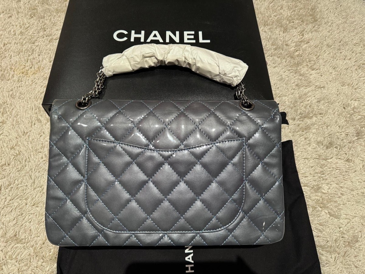 New Chanel 2.55 Large Reissue 227 Classic Flap Bag Patent