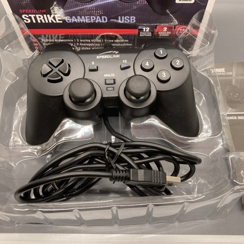 Speedlink Strike GamePad USB SL-6535-BK Controller kabelgebunden geöffnet unbenutzt - Bild 6 von 9