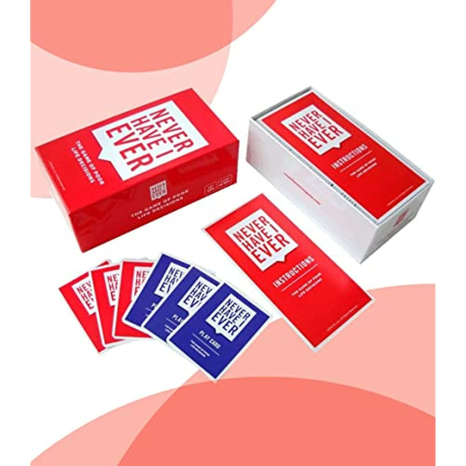 Never Have I Ever Party Card Game Bundle, Classic Edition, and 10 Paddles,  Ages | eBay