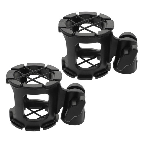 2 Pcs Desktop Microphone Arm Honeycomb Mic Stand Desktop Micr Arm Holder