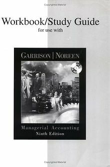 Workbook/Study Guide for Use with Managerial Accounting ... | Buch | Zustand gut
