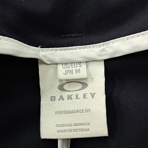 Men's Oakley Golf Wear Blouson Skull Synchronism Insulation Jacket