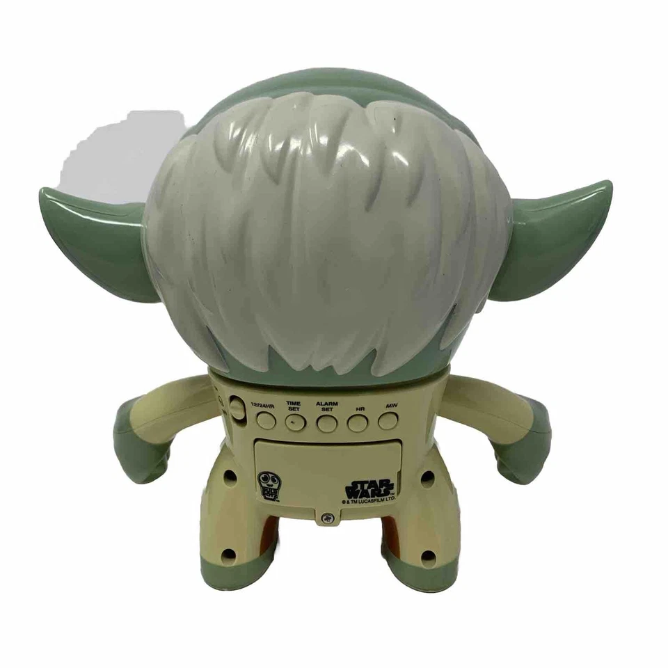 Star Wars -Reloj despertador -Yoda - Pantalla iluminada *PROBADO / FUNCIONA* Foto 3 de 4