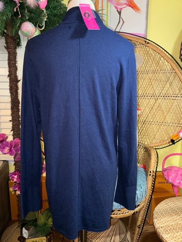 Lilly Pulitzer NWT Adaira Cardigan True Navy $128 Size M - Picture 7 of 10