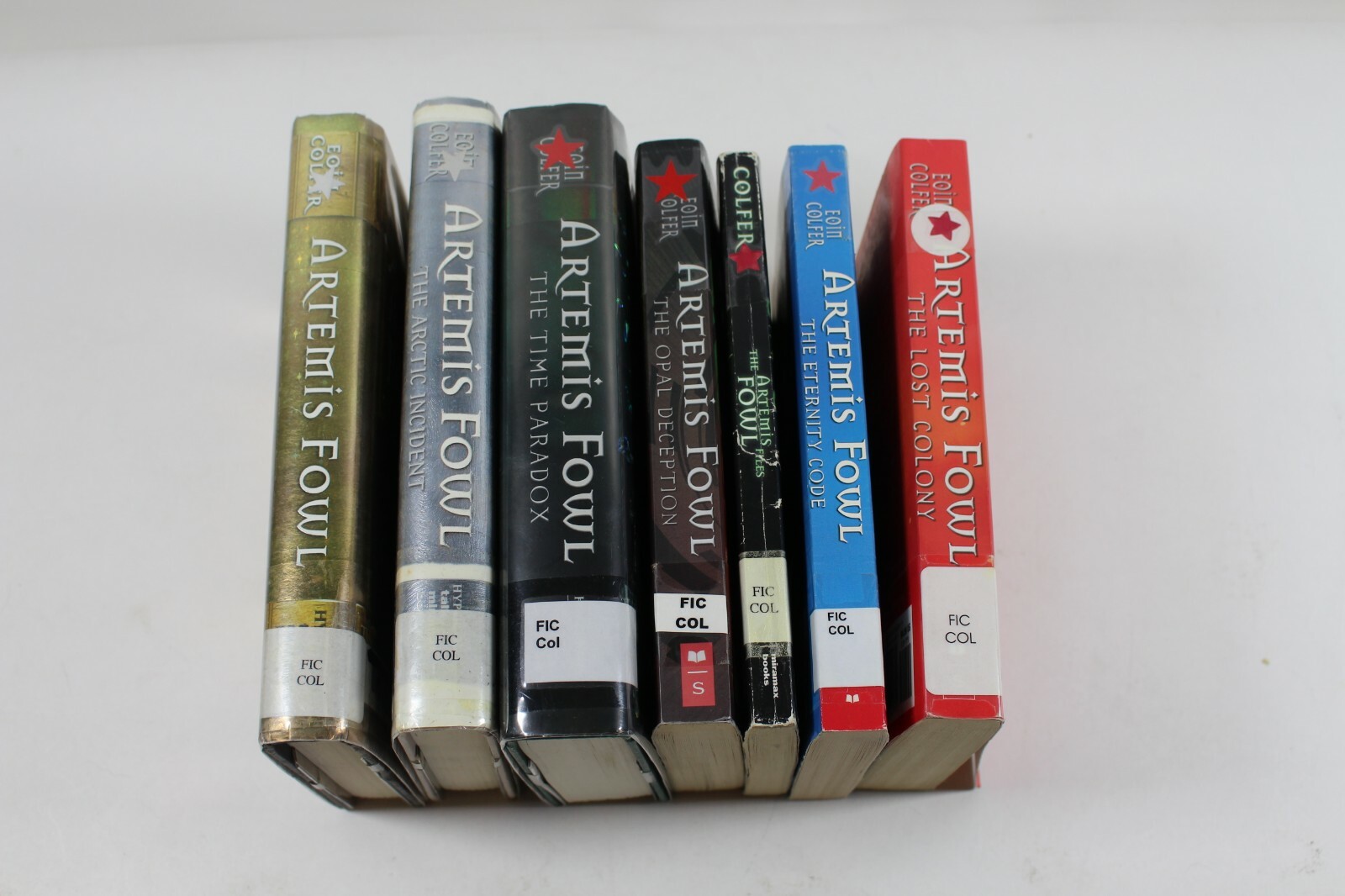 Artemis Fowl book 2-7 hardcover bundle first edition by Eoin Colfer,  Hardcover