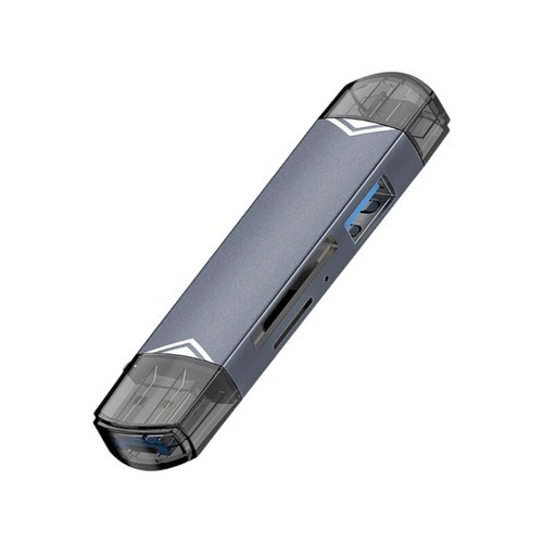 6 in 1 USB2.0 USB C Card Reader USB/TF USB2.0 Memory Card Reader Adapter - Afbeelding 5 van 10