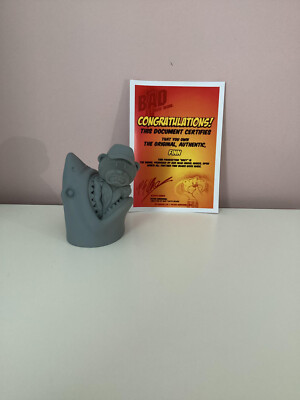 Rare Bad Taste Bear Twinset FINN 1/1 Prototype/Grey Jaws Movie Parody Boxed