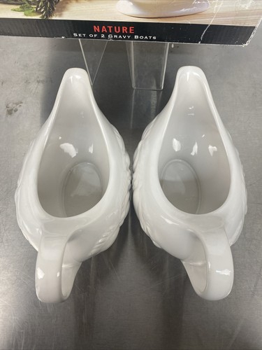 Invitations Everyday Nature Set Of 2 Gravy Boats - Picture 5 of 6
