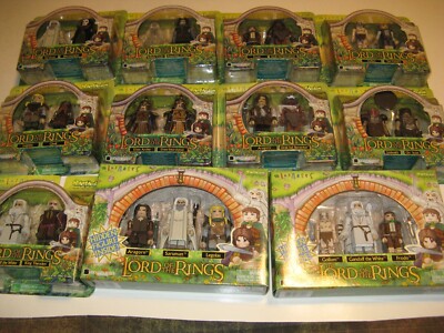 One Lord of the Rings MiniMates pack NEW U-Pick multi-list Art Asylum LOTR