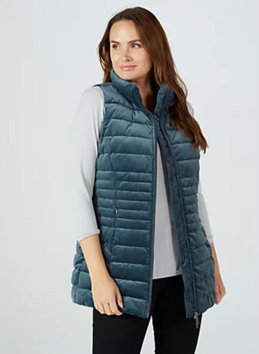 Centigrade Velvet Puffer Faux Down 