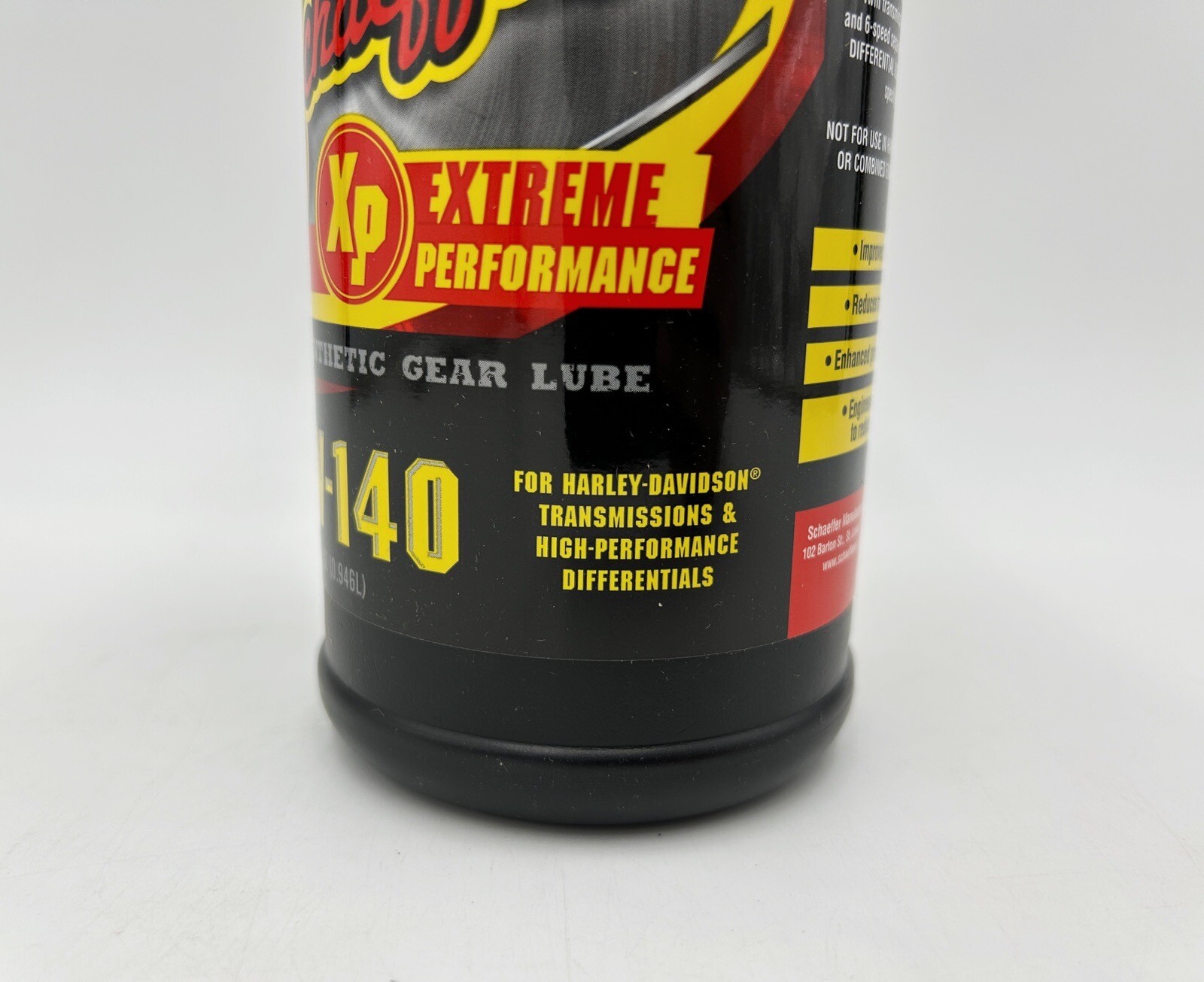 75W140 Schaeffer's Extreme Performance Full Synthetic Gear Oil, 4