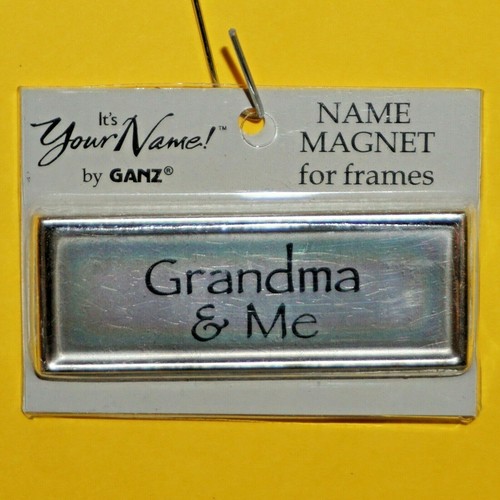 Magnets GANZ It's Your Name for Frames Choose Name Personalized Gifts Xmas Tags - Picture 74 of 184