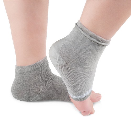 1pai Silicone Gel Heel Socks Cracked Foot Skin Care Protector Sleeve Pain Relief - Picture 14 of 14