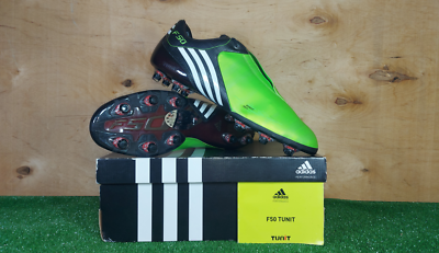 アディダス　＋F50 TUNIT Adidas Tunit F50.9 FG Green Elit boots Cleats mens Football