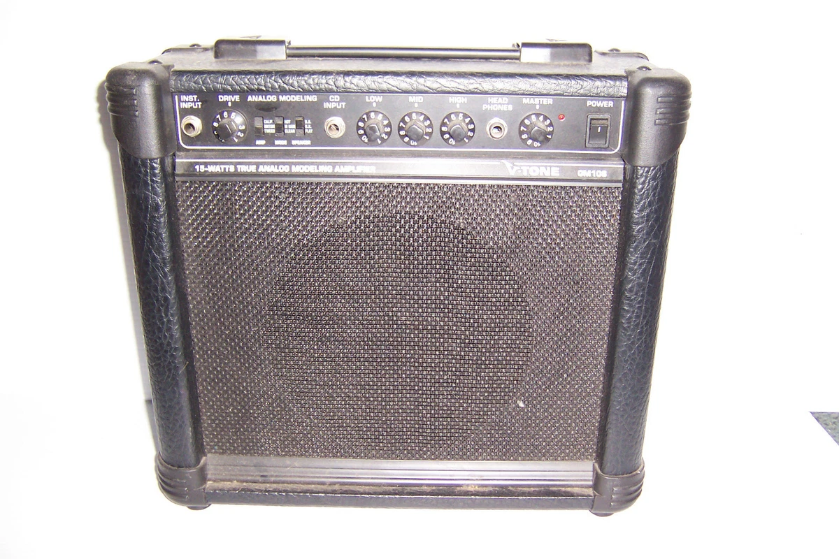 BEHRINGER V TONE GM 108 TRUE ANALOG MODELING 15 WATT GUITAR AMPLIFIER AMP