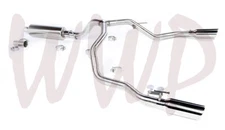 2.5" Stainless CatBack Exhaust Muffler System 19-23 Ford Ranger EcoBoost 2.3L