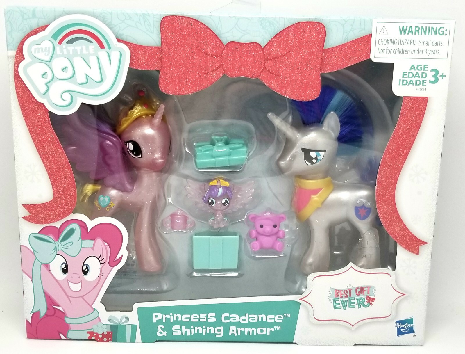 my little pony cadence and shining armor baby