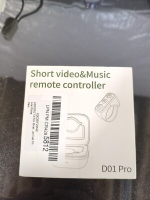 TikTok short Video and Music Remote Control Page Turner Camera Trigger Pink #72