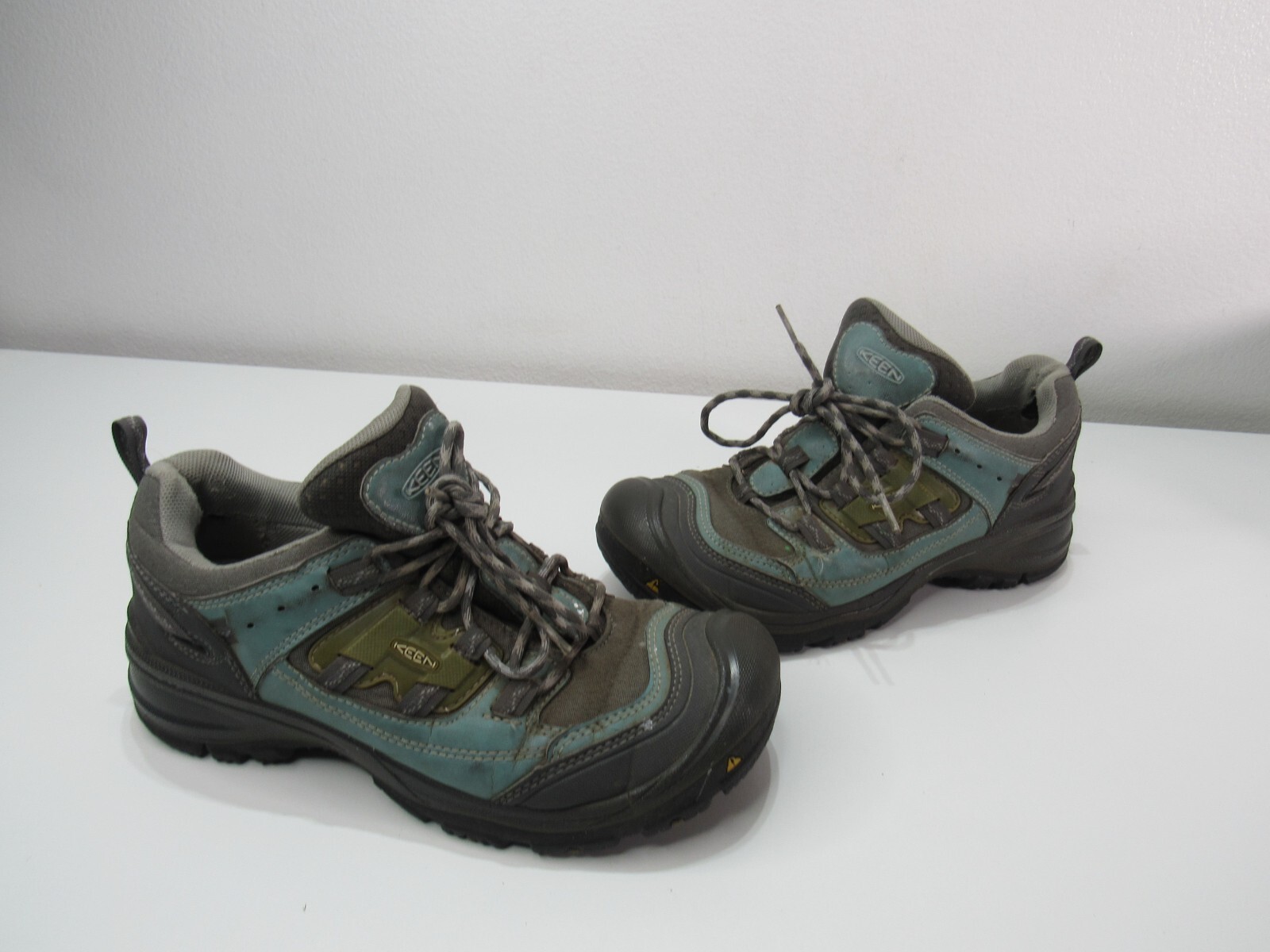 Keen Scarpe Uomo 7.5M Escursionismo Pelle Blu Grigio 1015409 Keen Impermeabili