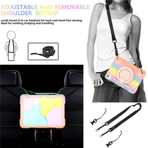 Für iPad 6/7/9/10/11. Gen Mini 7. Pro Air Kind stoßfeste robuste Hülle Cover - Bild 14 von 157