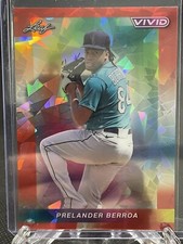 2023 Leaf Vivid Cracked Ice PreLander  Berroa 2/8 #33