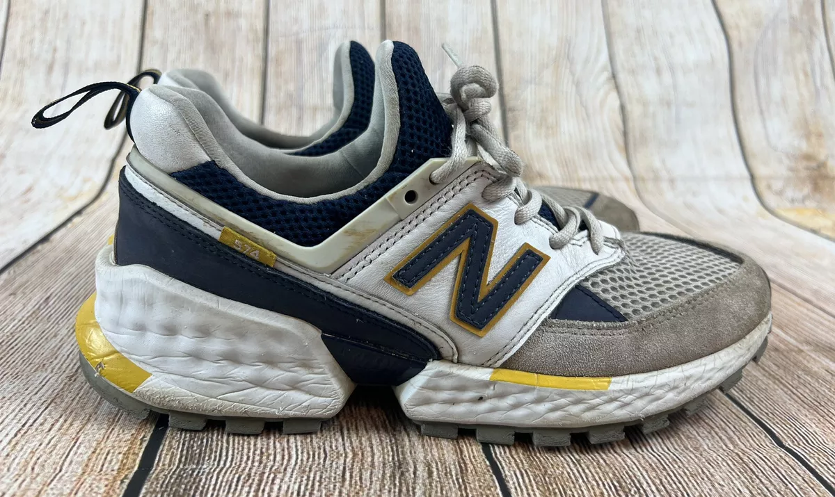 Mens New Balance Gold Navy Blue Grey Fresh Foam 7 Shoes | eBay