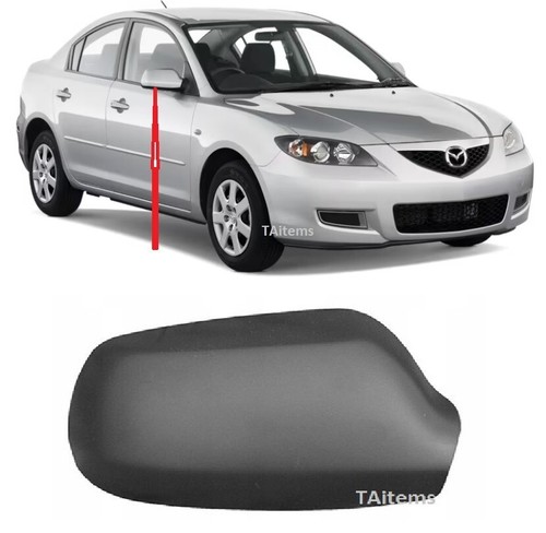 PAIR LEFT+RIGHT MIRROR COVER FOR PAINTING FITS FOR MAZDA 2 DY 3 BK 2003-2009 - Picture 3 of 10