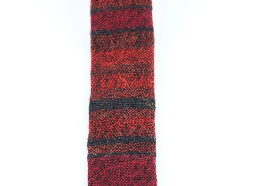 Corbata de vestir Rockabilly The Taylor vintage años 50 punto lana cuello cuadrado corbata EE. UU. Foto 2 de 4