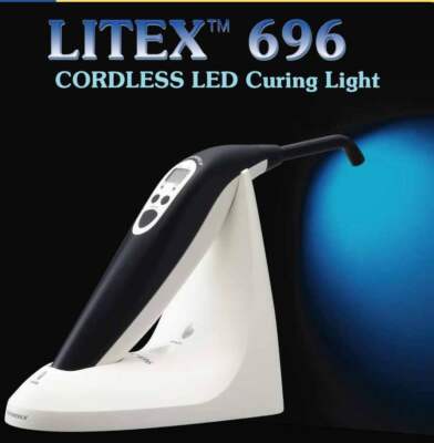 LITEX 696 CORDLESS LED CURING LIGHT - DENTAMERICA