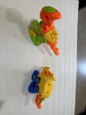 Two KIDTASTIC Dinosaur Toys, STEM Learning Take Apart Fun - w/out Tool