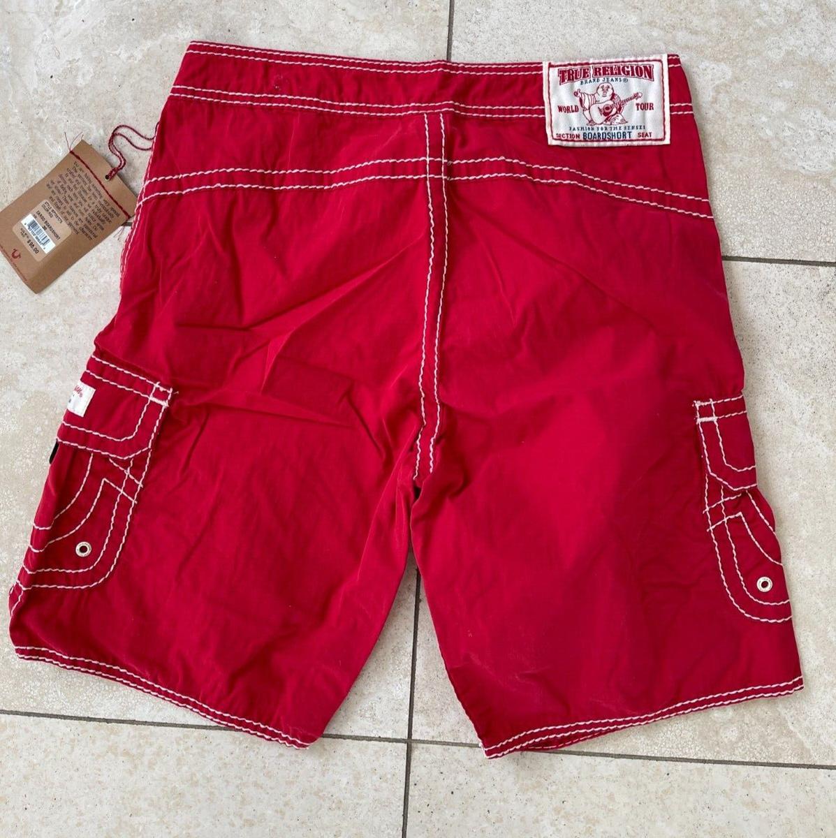 Cargo True Religion Swimming Shorts True Religion Big T Surf Board