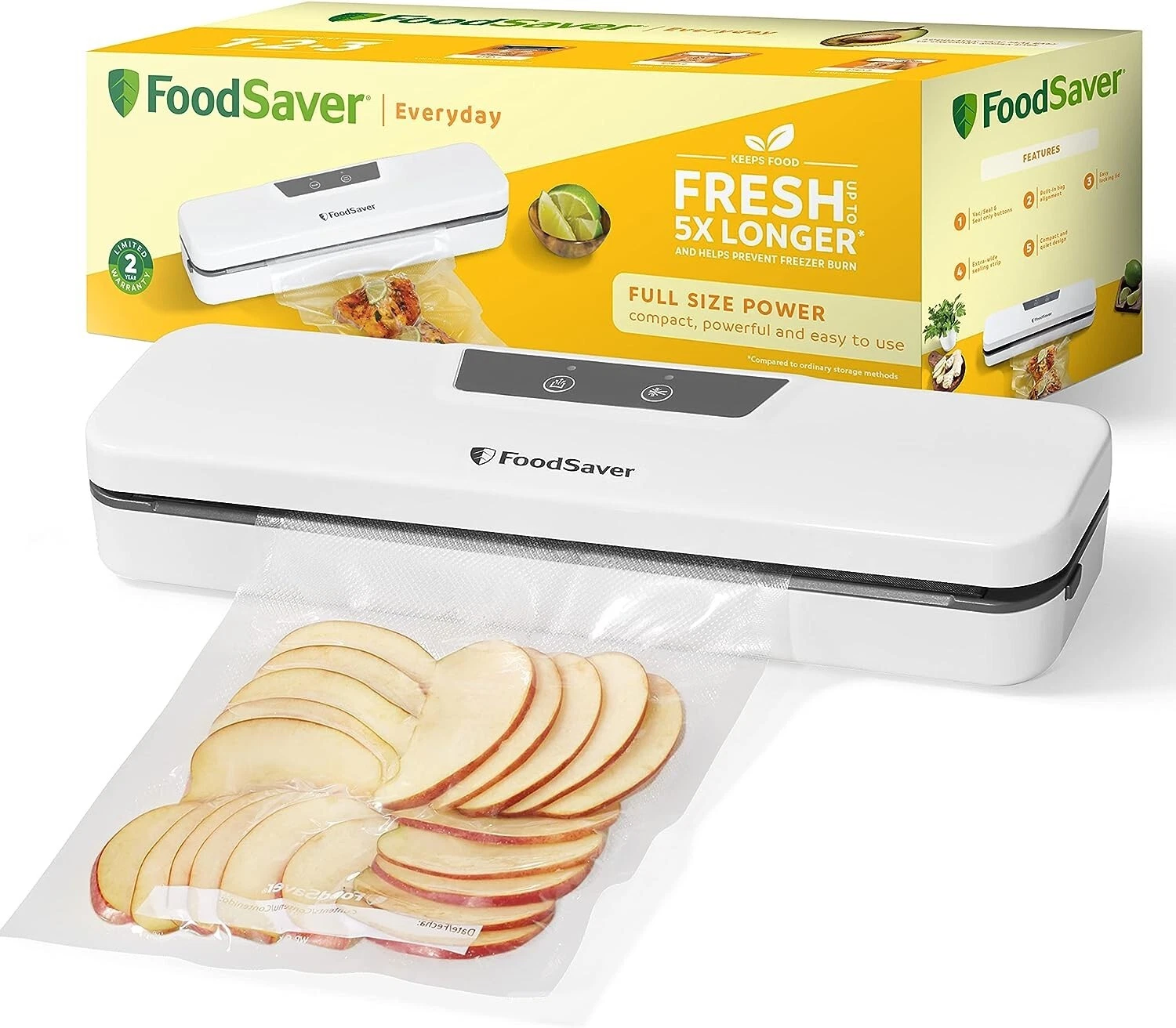 Vacuum Sealer Machine Compact Design For Efficient Storage