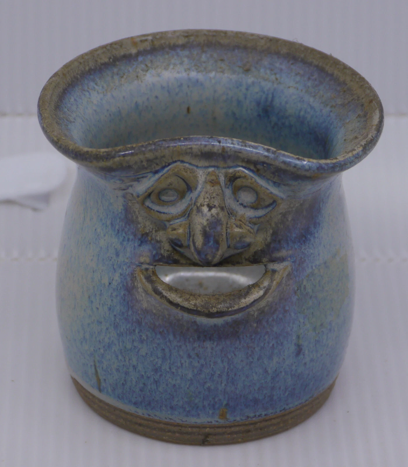 VINTAGE STUDIO ART POTTERY EGG SEPARATOR WITH FACE, SIGNED ZEMBRZUSKI
Opens in a new window or tab