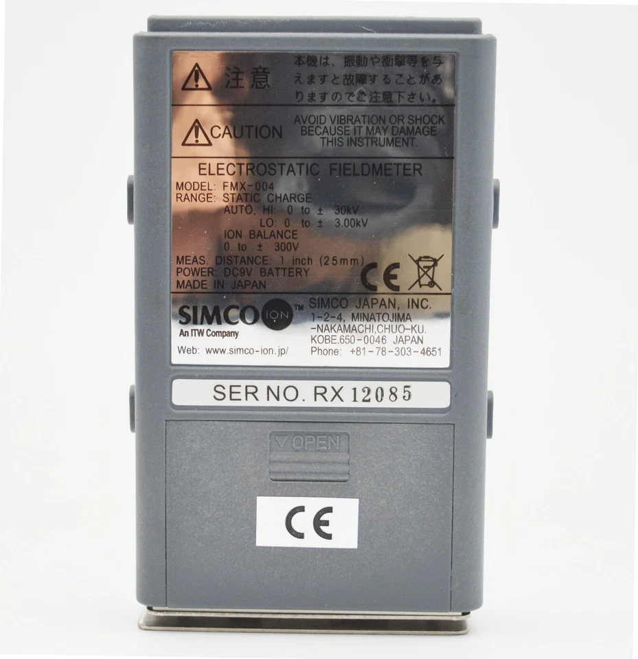 SIMCO FMX-003 Electrostatic FieldMeter 0 to ±22.0 kV✦Kd - Image 4 of 4