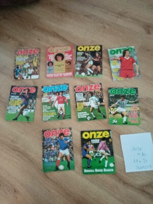 LOT ANNÉE 1987 complète Revue Football Magazine Onze - Numéros 133 à 144 - TBE EUR 89,95 - FR