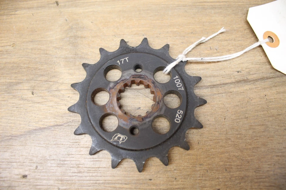 08 09 Suzuki GSXR600 GSXR750 recambio 520 CONECTOR PASO PIÑÓN 17T *BONITO Foto 4 de 4