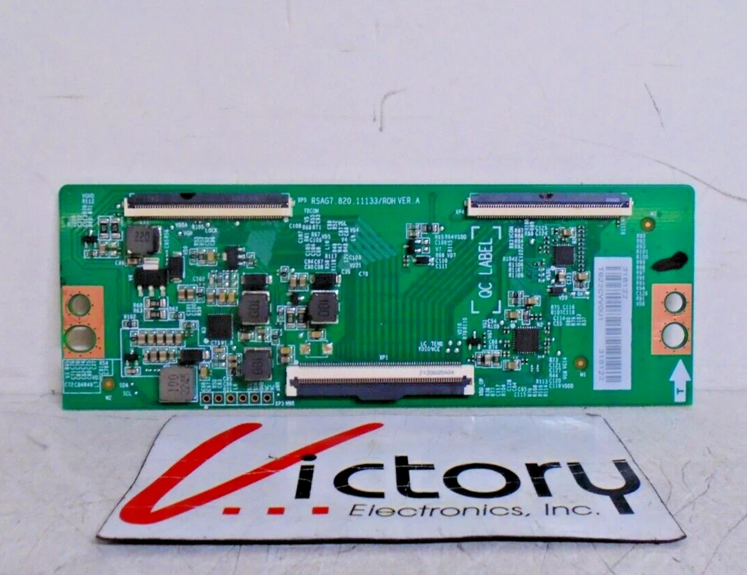 Carte T-Con (LVDS) Pour Téléviseur Vizio E43-C2 – Réf. 750.00W0D00.0001 – Provenant D'un écran Neuf