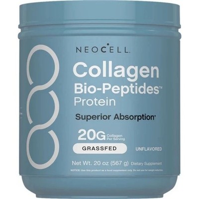 NeoCell Unflavored Collagen Bio-Peptides Powder for Skin & Joints 20oz
