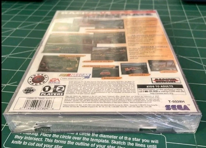 🪐 SEALED 🚘 Nascar 98 🪐 Sega Saturn 🪐 1997 - Image 3 of 4