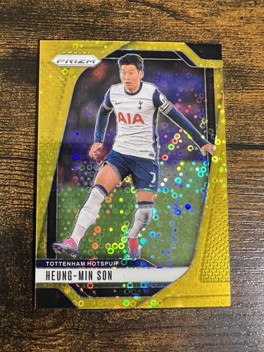 2024-25 Panini Prizm EPL Heung-Min Son Breakaway Gold Disco /10 #77