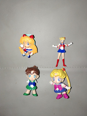 Konvolut Sailor Moon Figuren - Vintage mittlerer Zustand Vintage